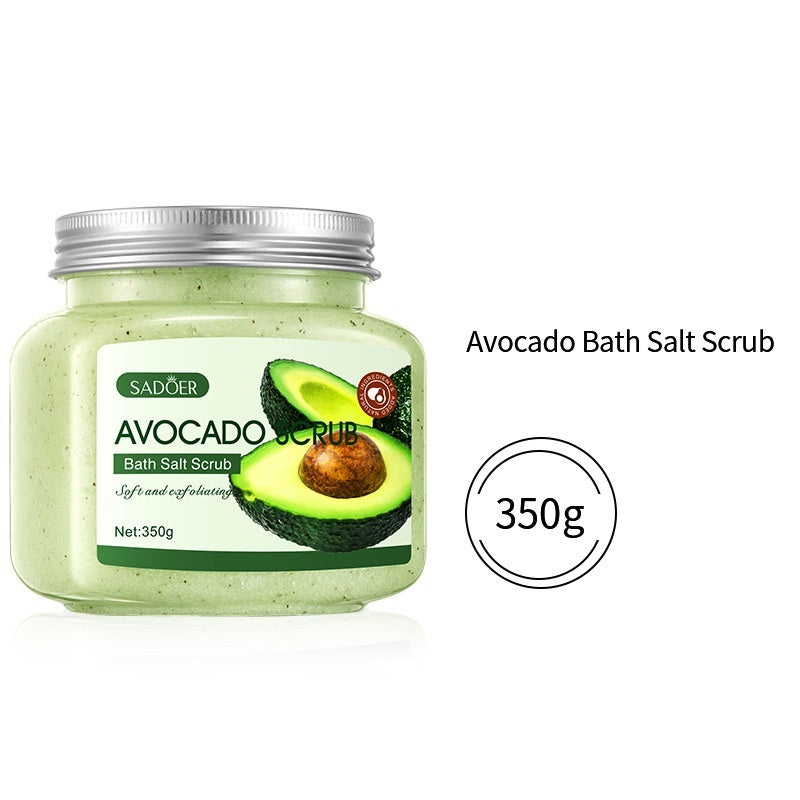 Fruit Exfoliating Bath Salt Scrub Cream - Tech It Up Enterprise