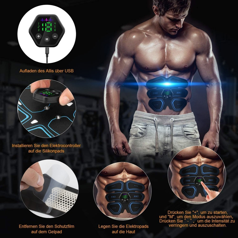 Abdominal Muscle Patch EMS Muscle Massage - Tech It Up Enterprise